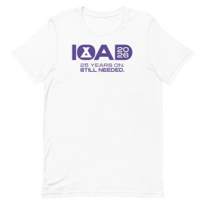 Aust/NZ IOAD 25 Years Still Needed with Back logo